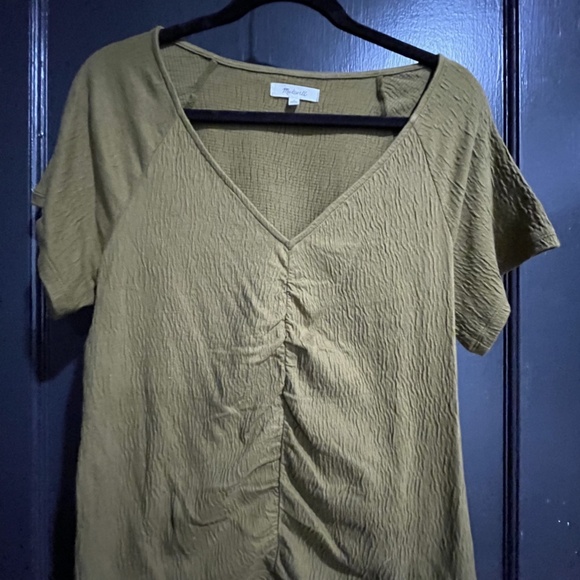 Madewell Ruched Top - Small - Picture 2 of 5